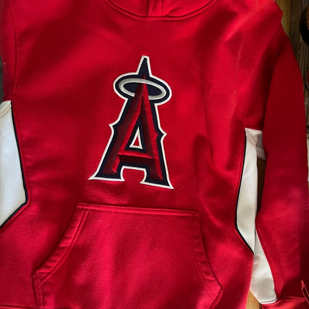 Angels Baseball Genuine Merchandise Red Hoodie
